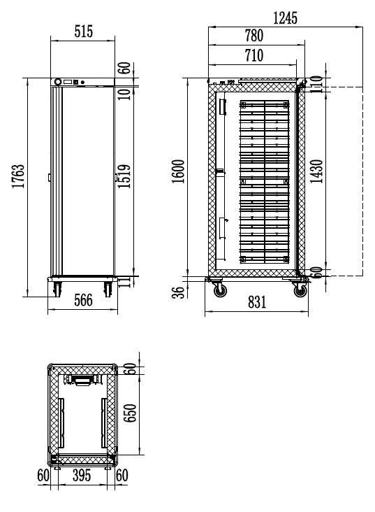 Шкаф тепловой kocateq dh1121